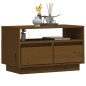 Mobile Porta TV Miele 60x35x37 cm in Legno Massello di Pino Mobile Porta TV Miele 60x35x37 cm in Legno Massello di Pino