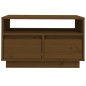 Mobile Porta TV Miele 60x35x37 cm in Legno Massello di Pino Mobile Porta TV Miele 60x35x37 cm in Legno Massello di Pino