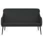 Panca Nera 110x76x80 cm in Similpelle