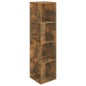 Scaffale Angolare Rovere Fumo 33x33x132 cm Legno Multistrato Scaffale Angolare Rovere Fumo 33x33x132 cm Legno Multistrato