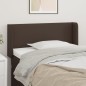 Testiera ad Orecchio Marrone 103x16x78/88 cm in Similpelle Testiera ad Orecchio Marrone 103x16x78/88 cm in Similpelle