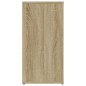 Credenza Rovere Sonoma 100x30x59,5 cm in Legno Multistrato Credenza Rovere Sonoma 100x30x59,5 cm in Legno Multistrato