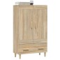Credenza Rovere Sonoma 70x31x115 cm in Legno Multistrato Credenza Rovere Sonoma 70x31x115 cm in Legno Multistrato