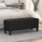 Panca Nera 100x35x41 cm in Similpelle Panca Nera 100x35x41 cm in Similpelle
