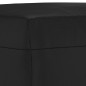 Panca Nera 100x35x41 cm in Similpelle Panca Nera 100x35x41 cm in Similpelle