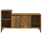 Mobile TV Rovere Fumo 100x35x55 cm in Legno Multistrato Mobile TV Rovere Fumo 100x35x55 cm in Legno Multistrato