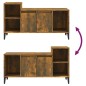 Mobile TV Rovere Fumo 100x35x55 cm in Legno Multistrato Mobile TV Rovere Fumo 100x35x55 cm in Legno Multistrato