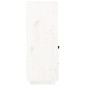 Credenza Bianca 34x40x108,5 cm in Legno Massello di Pino Credenza Bianca 34x40x108,5 cm in Legno Massello di Pino