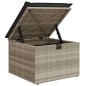 vidaXL Set di divani da giardino 5 pezzi con cuscini in polirattan grigio chiaro vidaXL Set di divani da giardino 5 pezzi con cuscini in polirattan grigio chiaro
