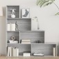 Libreria Grigio Sonoma 155x24x160 cm Libreria Grigio Sonoma 155x24x160 cm