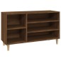 Scarpiera Rovere Marrone 102x36x60 cm in Legno Multistrato Scarpiera Rovere Marrone 102x36x60 cm in Legno Multistrato