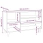 Scarpiera Rovere Marrone 102x36x60 cm in Legno Multistrato Scarpiera Rovere Marrone 102x36x60 cm in Legno Multistrato