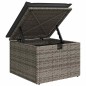 vidaXL Set di divani da giardino 7 pezzi con cuscini, grigio, rattan sintetico vidaXL Set di divani da giardino 7 pezzi con cuscini, grigio, rattan sintetico