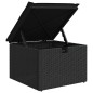 vidaXL Set Divano da Giardino da 7 Pezzi con Cuscini in Rattan Sintetico Nero vidaXL Set Divano da Giardino da 7 Pezzi con Cuscini in Rattan Sintetico Nero