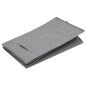 vidaXL Cesto Biancheria Pieghevole Grigio 51x34,5x59 cm Lino Finto vidaXL Cesto Biancheria Pieghevole Grigio 51x34,5x59 cm Lino Finto