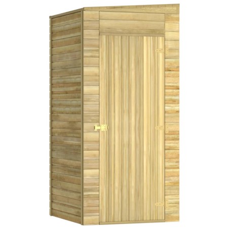 Capanno da Giardino 100x110x218 cm in Legno di Pino Impregnato