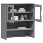 Piano Credenza MOLDE Grigio 90x35x100 cm Legno Massello di Pino Piano Credenza MOLDE Grigio 90x35x100 cm Legno Massello di Pino