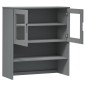 Piano Credenza MOLDE Grigio 90x35x100 cm Legno Massello di Pino Piano Credenza MOLDE Grigio 90x35x100 cm Legno Massello di Pino