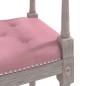 Panca Rosa 110x40x70 cm in Velluto Panca Rosa 110x40x70 cm in Velluto