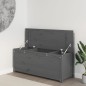 Panca Grigio 110x41x76,5 cm in Legno Massello di Pino Panca Grigio 110x41x76,5 cm in Legno Massello di Pino
