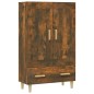 Credenza Rovere Fumo 70x31x115 cm in Legno Multistrato Credenza Rovere Fumo 70x31x115 cm in Legno Multistrato