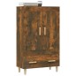 Credenza Rovere Fumo 70x31x115 cm in Legno Multistrato Credenza Rovere Fumo 70x31x115 cm in Legno Multistrato