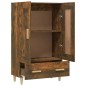 Credenza Rovere Fumo 70x31x115 cm in Legno Multistrato Credenza Rovere Fumo 70x31x115 cm in Legno Multistrato