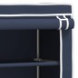Rastrelliera per Lavatrice 2 Livelli Blu 71x29,5x170,5cm Ferro Rastrelliera per Lavatrice 2 Livelli Blu 71x29,5x170,5cm Ferro