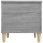 Tavolino Salotto Grigio Sonoma 60x44,5x45 cm Legno Multistrato
