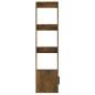 Credenza Rovere Fumo 80x30x119,5 cm in Legno Multistrato Credenza Rovere Fumo 80x30x119,5 cm in Legno Multistrato