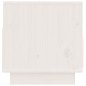 Mobile Porta TV Bianco 60x35x37 cm in Legno Massello di Pino Mobile Porta TV Bianco 60x35x37 cm in Legno Massello di Pino