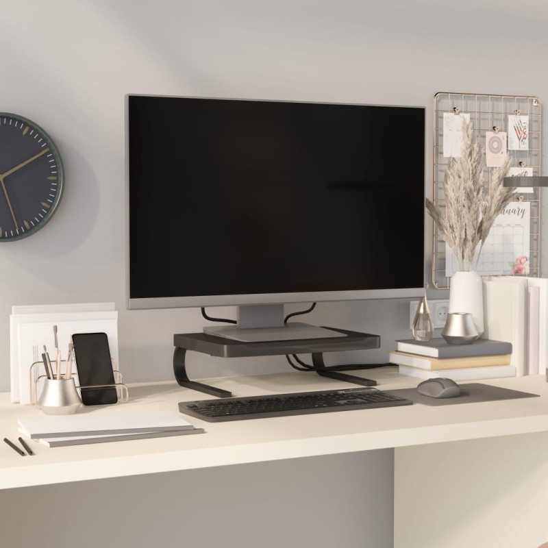 Supporto per Monitor Nero 37x28x11,5 cm Supporto per Monitor Nero 37x28x11,5 cm