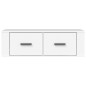 Mobile Porta TV Sospeso Bianco 80x36x25cm in Legno Multistrato Mobile Porta TV Sospeso Bianco 80x36x25cm in Legno Multistrato