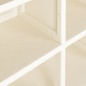 Armadietto in Plastica 79x43x125 cm Effetto Legno Bianco Angora Armadietto in Plastica 79x43x125 cm Effetto Legno Bianco Angora
