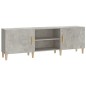 Mobile Porta TV Grigio Cemento 150x30x50cm in Legno Multistrato Mobile Porta TV Grigio Cemento 150x30x50cm in Legno Multistrato