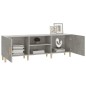 Mobile Porta TV Grigio Cemento 150x30x50cm in Legno Multistrato Mobile Porta TV Grigio Cemento 150x30x50cm in Legno Multistrato