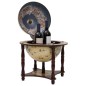 Bar a Globo Portavini Marrone Legno Massello di Eucalipto Bar a Globo Portavini Marrone Legno Massello di Eucalipto