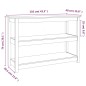 Tavolo Consolle 110x40x74 cm in Legno Massello di Pino Tavolo Consolle 110x40x74 cm in Legno Massello di Pino