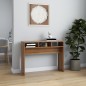 Tavolino Consolle Rovere Marrone 105x30x80 cm Legno Multistrato Tavolino Consolle Rovere Marrone 105x30x80 cm Legno Multistrato