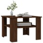 Tavolino Salotto Rovere Marrone 60x60x42 cm Legno Multistrato Tavolino Salotto Rovere Marrone 60x60x42 cm Legno Multistrato