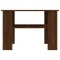 Tavolino Salotto Rovere Marrone 60x60x42 cm Legno Multistrato Tavolino Salotto Rovere Marrone 60x60x42 cm Legno Multistrato