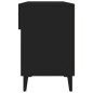Scarpiera Nera 102x35x55 cm in Legno Multistrato Scarpiera Nera 102x35x55 cm in Legno Multistrato