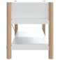 Mobile Porta TV Bianco 82x38x45 cm in Legno Multistrato