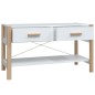 Mobile Porta TV Bianco 82x38x45 cm in Legno Multistrato