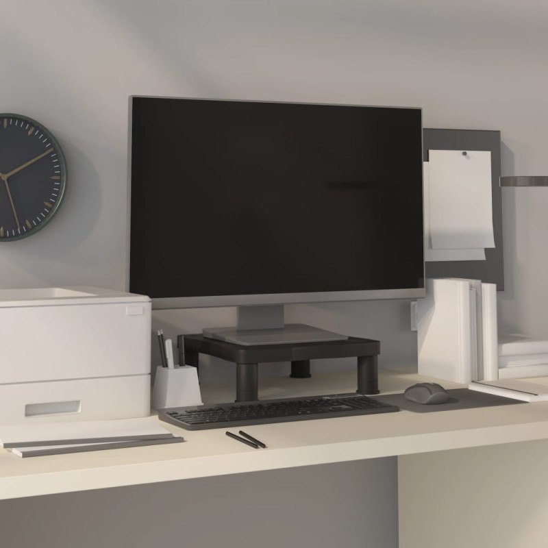 Supporto per Monitor Nero 33,5x34x10,5 cm Supporto per Monitor Nero 33,5x34x10,5 cm