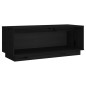 Mobile Porta TV Nero 90x35x35 cm in Legno Massello di Pino Mobile Porta TV Nero 90x35x35 cm in Legno Massello di Pino