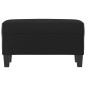 vidaXL Panca Nera 70x35x41 cm in Similpelle