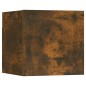 Set Mobili Porta TV 10 pz Rovere Fumo in Legno Multistrato Set Mobili Porta TV 10 pz Rovere Fumo in Legno Multistrato