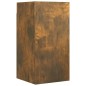 Set di Mobili Porta TV 7 pz Rovere Fumo in Legno Multistrato Set di Mobili Porta TV 7 pz Rovere Fumo in Legno Multistrato