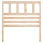 Testiera per Letto 106x4x100 cm in Legno Massello di Pino Testiera per Letto 106x4x100 cm in Legno Massello di Pino